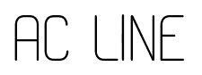 AC Line font